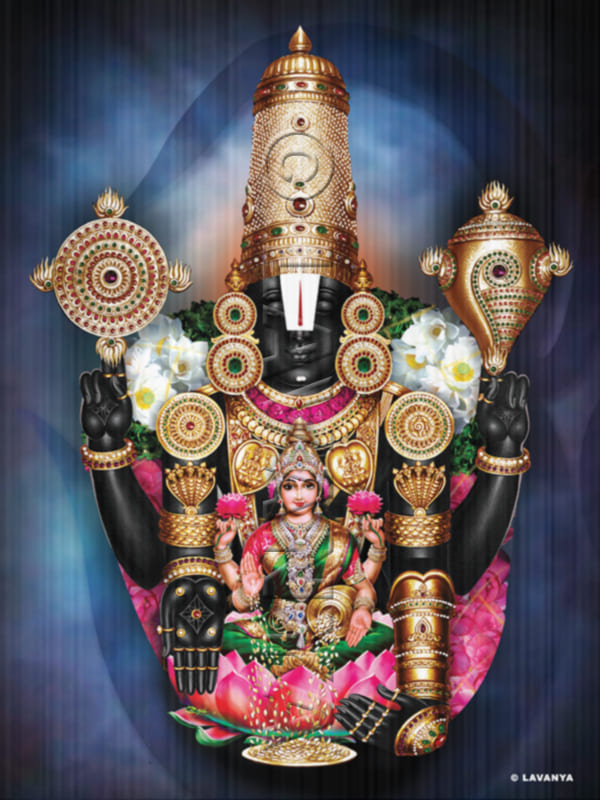 Malabalaji With Green Lakshmi
