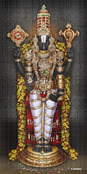 Yellow flower Garland Nijapadam Balaji Grey BG