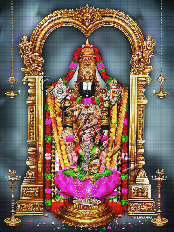 Suprabatha Seva Balaji with Lakshmi Grey BG