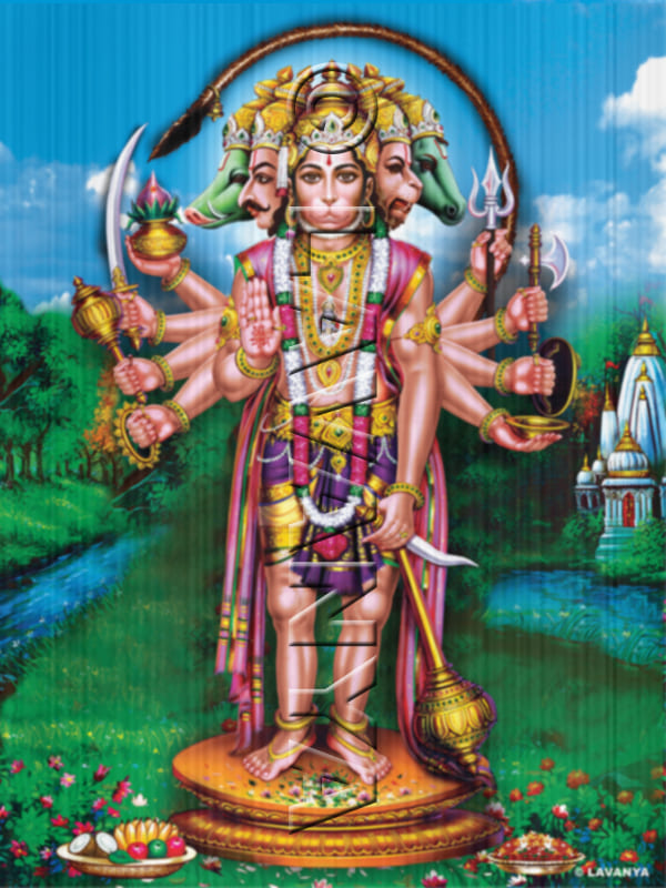Panchamuki Hanuman Standing
