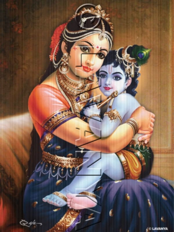 Yashoda Krishna Iskon Style